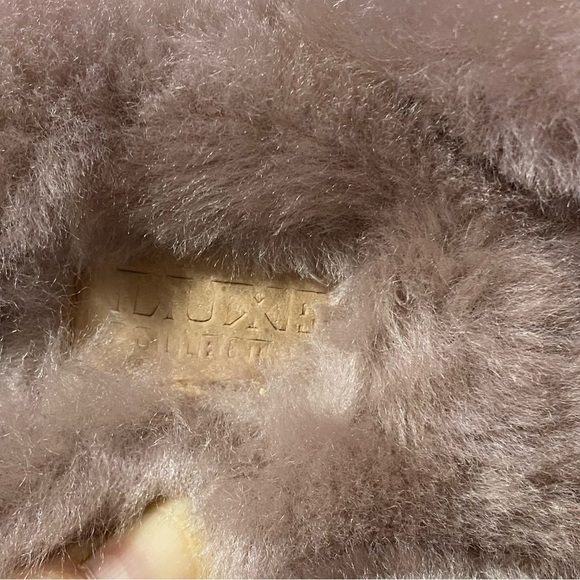 Australia Luxe Collective Soft and Warm rubber Sole Closed Mule in Dusk, Sz Sm - Picture 9 of 10